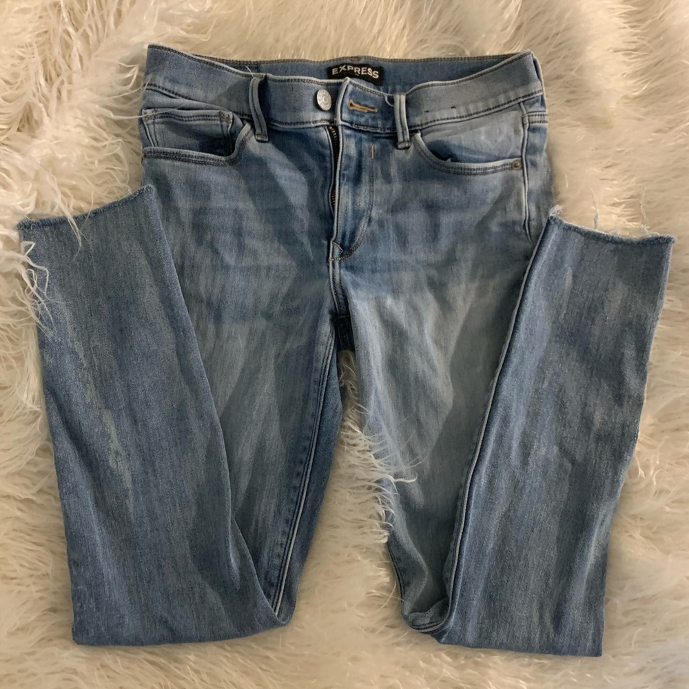 Light blue jeggings